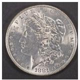 1881 MORGAN DOLLAR CH BU