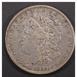 1884-S MORGAN DOLLAR XF