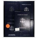 (1) 1996, (2) 1998, (2) 1999 PR ASE BOXES W/ COA