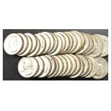 (40) 90% SILVER WASHINGTON QUARTERS (40) 90% SILVER WASHINGTON QUARTERS