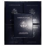 1995-1999 PROOF ASE BOXES W/ COA