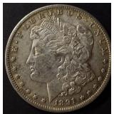 1891-O MORGAN DOLLAR XF/AU