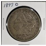 1897-O MORGAN DOLLAR XF