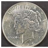 1926-D PEACE DOLLAR CH AU