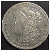 1892-S MORGAN DOLLAR VF