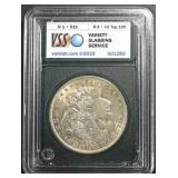 1921 VAM-4 MORGAN DOLLAR  AU