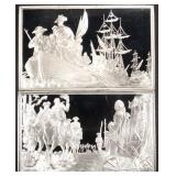 (2) 1.8 ozT .925 STERLING SILVER BARS (2) 1.8 ozT .925 STERLING SILVER BARS