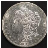 1883-S MORGAN DOLLAR CH AU