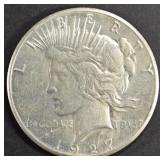 1927 PEACE DOLLAR AU