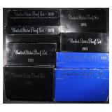 (2) 1979, (4) 1981, (2) 1983 US PROOF SETS (2) 1979, (4) 1981, (2) 1983 US PROOF SETS