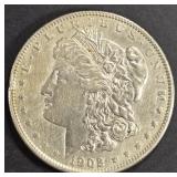 1902 MORGAN DOLLAR XF/AU