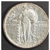 1920 STANDING LIBERTY QUARTER XF