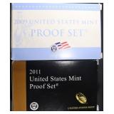 2009 & 2011 US PROOF SETS