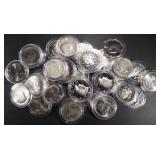 (30) MIXED DATES S-MINT & P-MINT KENNEDY HALVES (30) MIXED DATES S-MINT & P-MINT KENNEDY HALVES