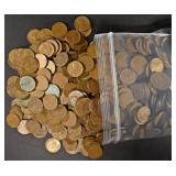 (1000) MIXED DATES WHEAT CENTS