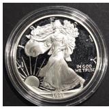 1991 PROOF AMERICAN SILVER EAGLE OGP