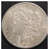 1885-S MORGAN DOLLAR CH AU