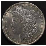 1887-S MORGAN DOLLAR BU 1887-S MORGAN DOLLAR BU