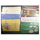 (2) 1990-91, (4) 92, (2) 93-96 US MINT SETS (2) 1990-91, (4) 92, (2) 93-96 US MINT SETS