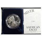 1998 PROOF AMERICAN SILVER EAGLE OGP