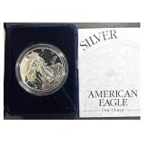 2000 PROOF AMERICAN SILVER EAGLE OGP