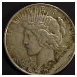 1927-D PEACE DOLLAR XF