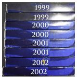 (2) 1999-2002 US PROOF SETS (2) 1999-2002 US PROOF SETS
