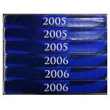 (3) 2005-2006 US PROOF SETS (3) 2005-2006 US PROOF SETS