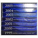 1999-2005 US PROOF SETS