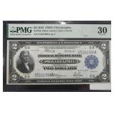 1918 $2 FRBN PHILADELPHIA PMG VF-30 1918 $2 FRBN PHILADELPHIA PMG VF-30