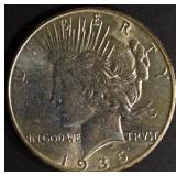 1935-S PEACE DOLLAR AU/BU