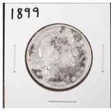 1899 BARBER HALF DOLLAR AU 1899 BARBER HALF DOLLAR AU