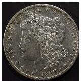 1886-O MORGAN DOLLAR XF/AU