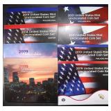 2009, 2014, 2019, 2021 US MINT SETS 2009, 2014, 2019, 2021 US MINT SETS