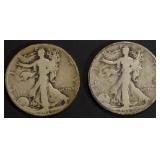 1919 & 1919-S WALKING LIBERTY HALF DOLLARS 1919 & 1919-S WALKING LIBERTY HALF DOLLARS