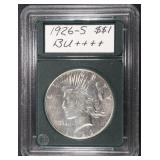 1926-S PEACE DOLLAR BU