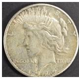 1924-S PEACE DOLLAR XF