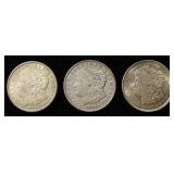 1921-P, D, S MORGAN DOLLARS
