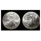 2014,15 AMERICAN SILVER EAGLES