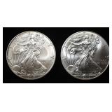 2015,16 AMERICAN SILVER EAGLES