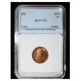 1952 LINCOLN CENT SUPERB GEM BU RED