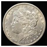 1886-O MORGAN DOLLAR CH AU/BU
