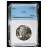 1988-D KENNEDY HALF DOLLAR SUPERB GEM+ BU