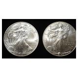2021,23 AMERICAN SILVER EAGLES
