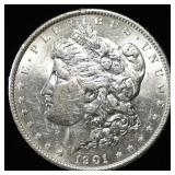1901 MORGAN DOLLAR CH AU