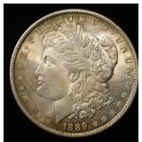 1889 MORGAN DOLLAR CH/GEM BU