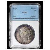 1923-D PEACE DOLLAR CH/GEM BU+