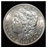1884-S MORGAN DOLLAR AU/BU