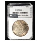 1886 MORGAN DOLLAR GEM BU+