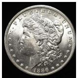 1886-O MORGAN DOLLAR CH BU
